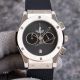 2021 New Copy Hublot Classic Fusion 43mm Watch Onyx Dial Green Subdials (2)_th.jpg